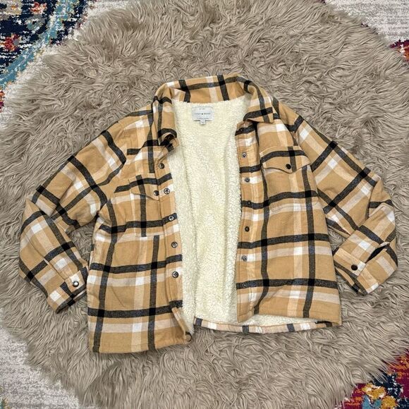 Lucky Brand Flannel Jacket Shacket XL - Picture 2 of 6